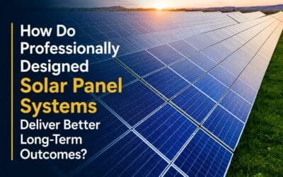 How Do Professionally Designed Solar Panel Systems Deliver Better Long-Term Outcomes?