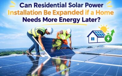 Can Residential Solar Power Installation Be Expanded if a Home Needs More Energy Later?